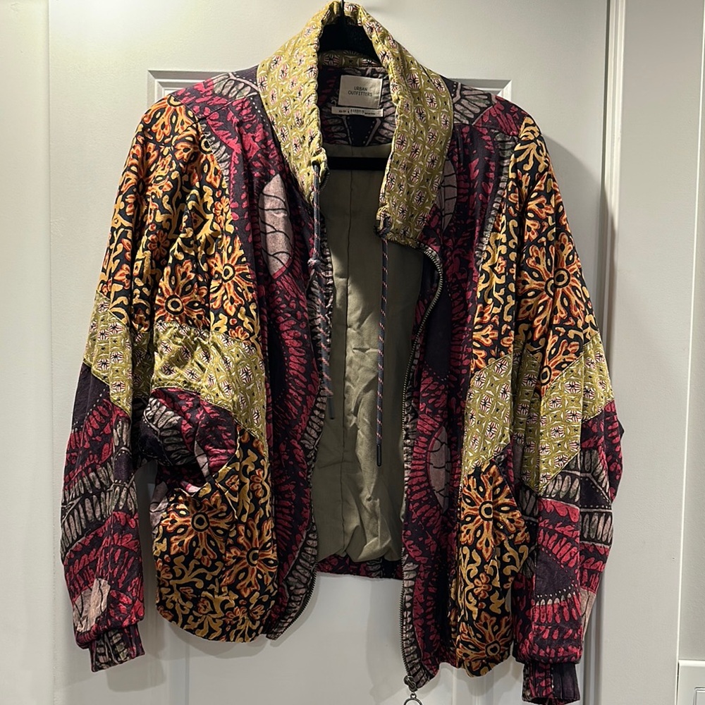Urban Outfitters Multicolor Bomber Jacket